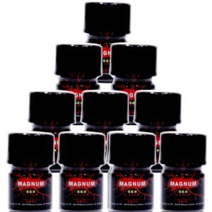 Pack de 10 Poppers Sexline Magnum Rouge Sex Line